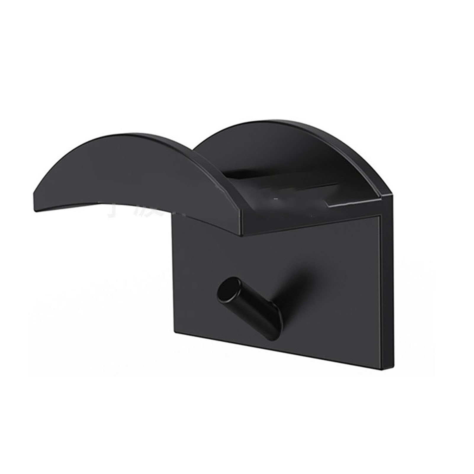 10 Stück Selbstklebende Huthaken, Modern, Minimalistisch, Stark, Transparent, Für Die Wand, Schwarz