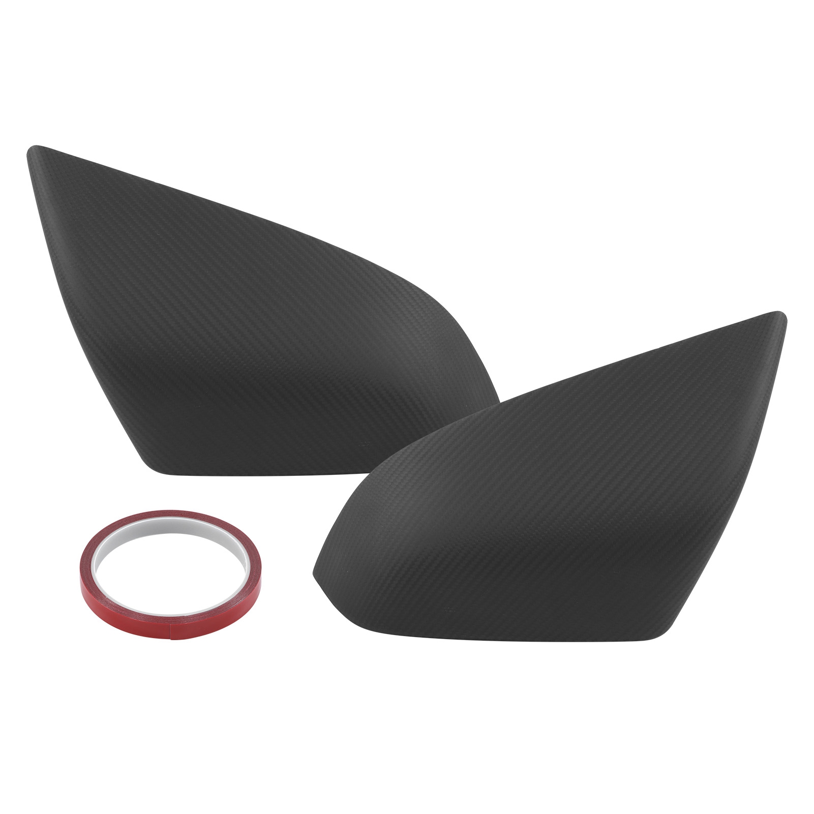 Paar Rückspiegelabdeckungen, Dekor Aus Trockenem Kohlefaser, Passend Für Tesla Model S 2012-2021, Matte Textur