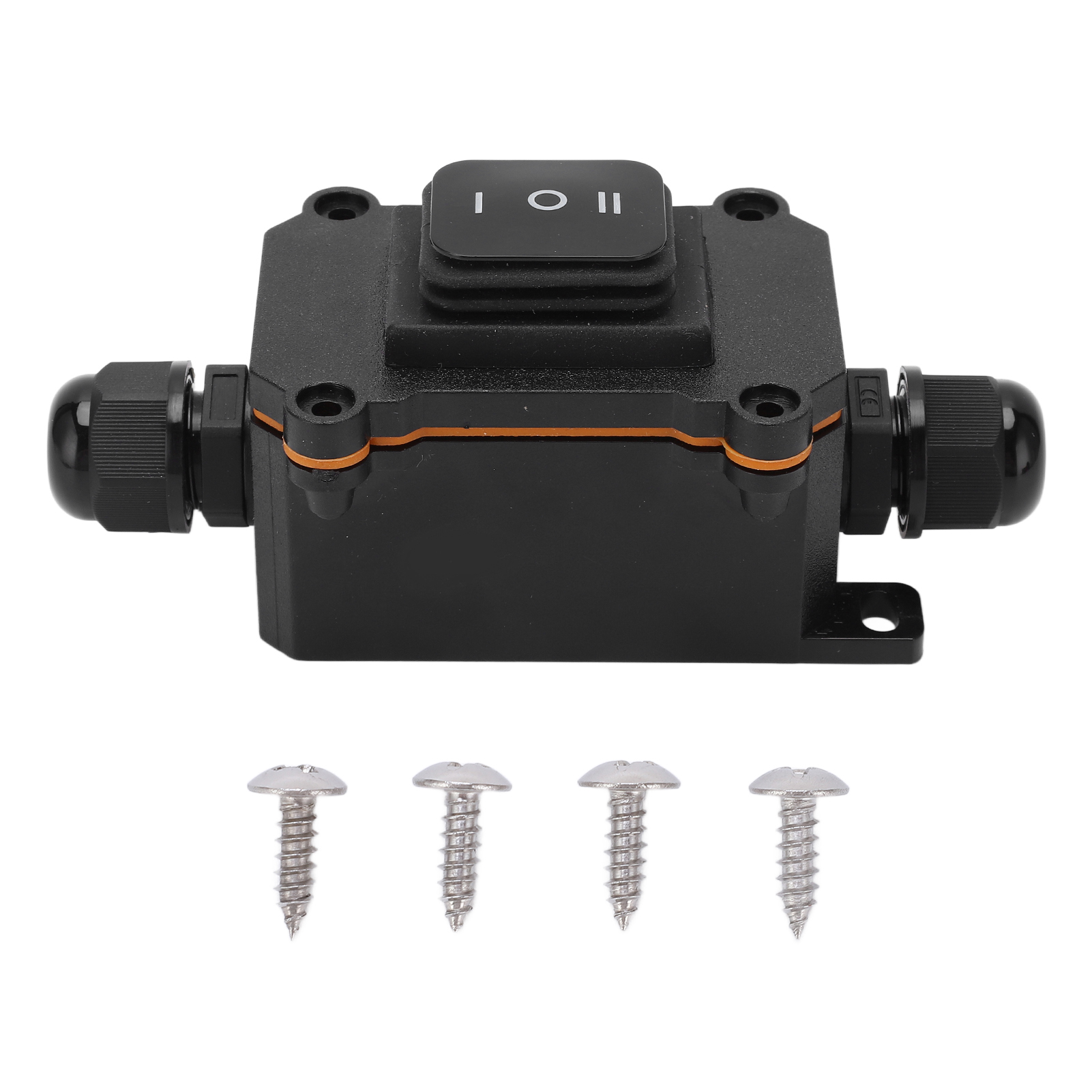 3-positionen-ein/aus/ein-wippschalter, 12 V, 16 A, Ip68, Wasserdicht, Universell Für Auto, Boot, Schiff, Wohnmobil
