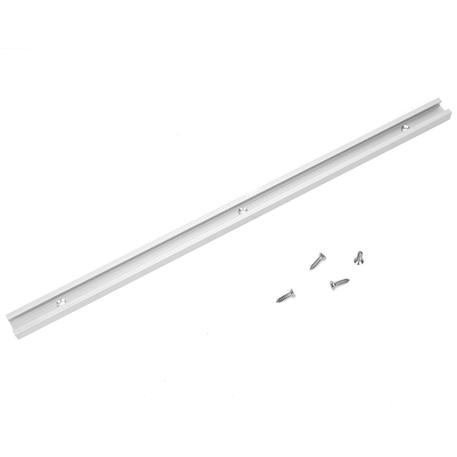 T-nut-gehrungsschiene Aus Aluminiumlegierung, Nicht Poröse Gleitplattenbefestigung, Holzbearbeitungswerkzeug (500 Mm)