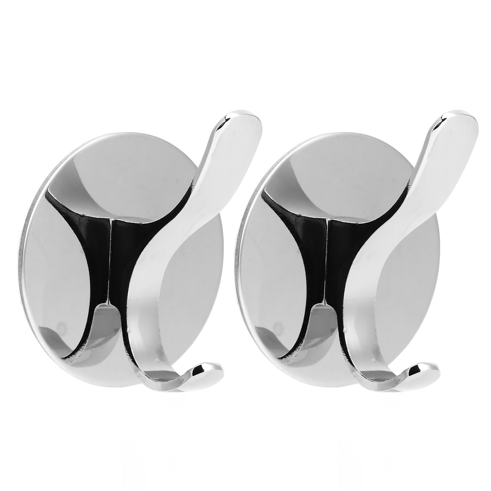 2pcs Wandmontierter Kleiderhaken Hochleistungs-türhandtuch-badezimmer-aufhänger Für Den Haushalt