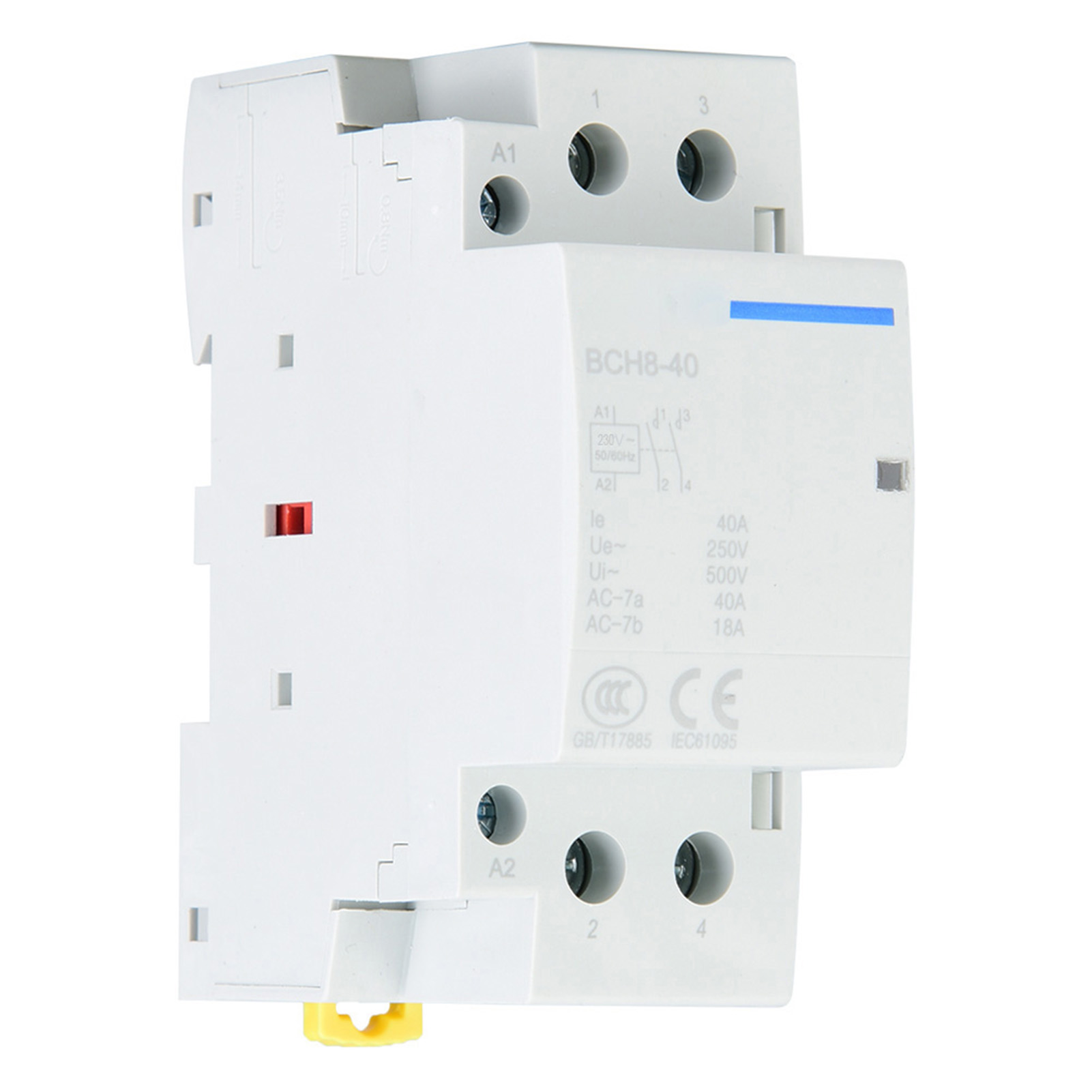 2p 40a Geringer Stromverbrauch Haushalt Din-schiene Ac-schütz 2no 50/60 Hz 220 V/230 V
