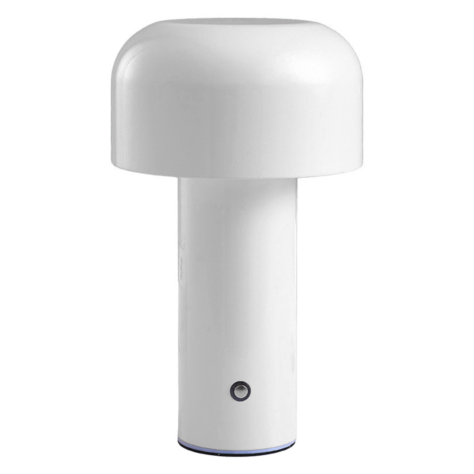 Pilz-tischlampe, Dreifarbig, Led-lichtperlen, Stufenloses Dimmen, Nachtbeleuchtung Für Schlafzimmer, Nachttisch, Weiß