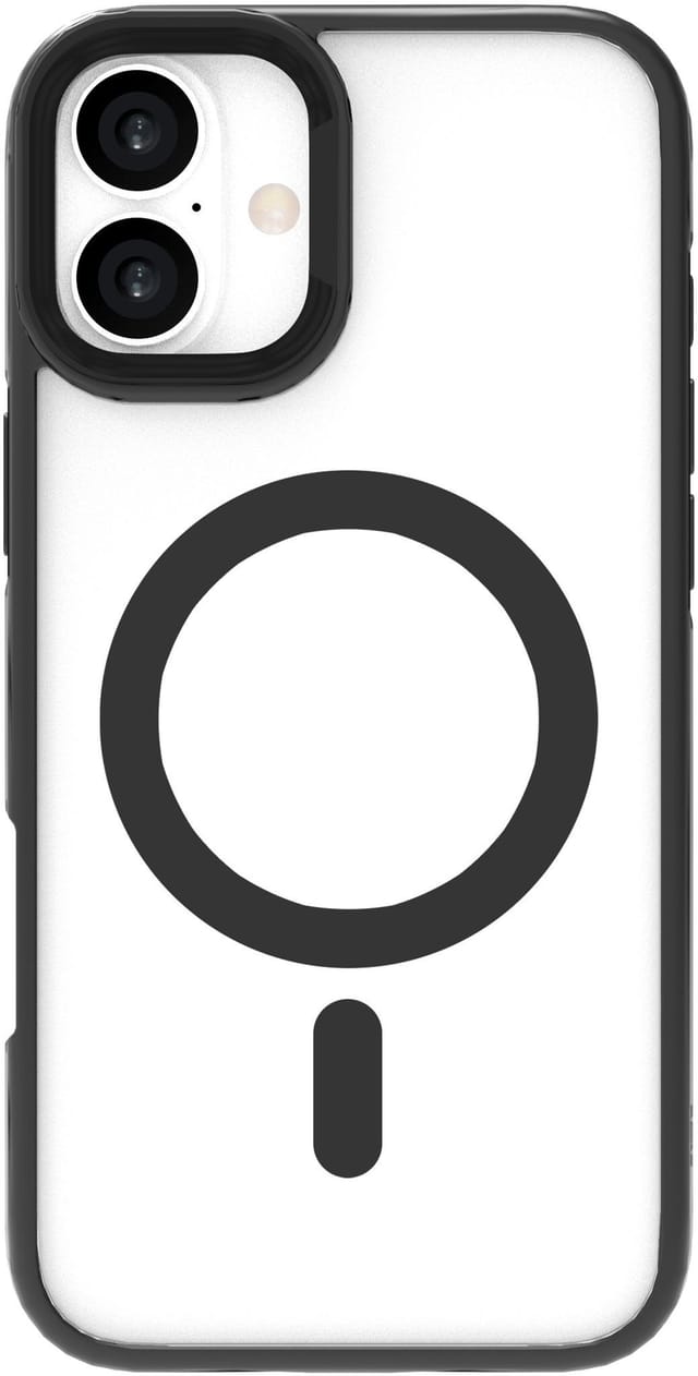 Estuff Infinite Helsinki Magnetische Standhülle Für Iphone 16, Schwarz. Material: 65 % Recyceltes Polycarbonat Und 21 % Recyceltes Tpu, Es67141100
