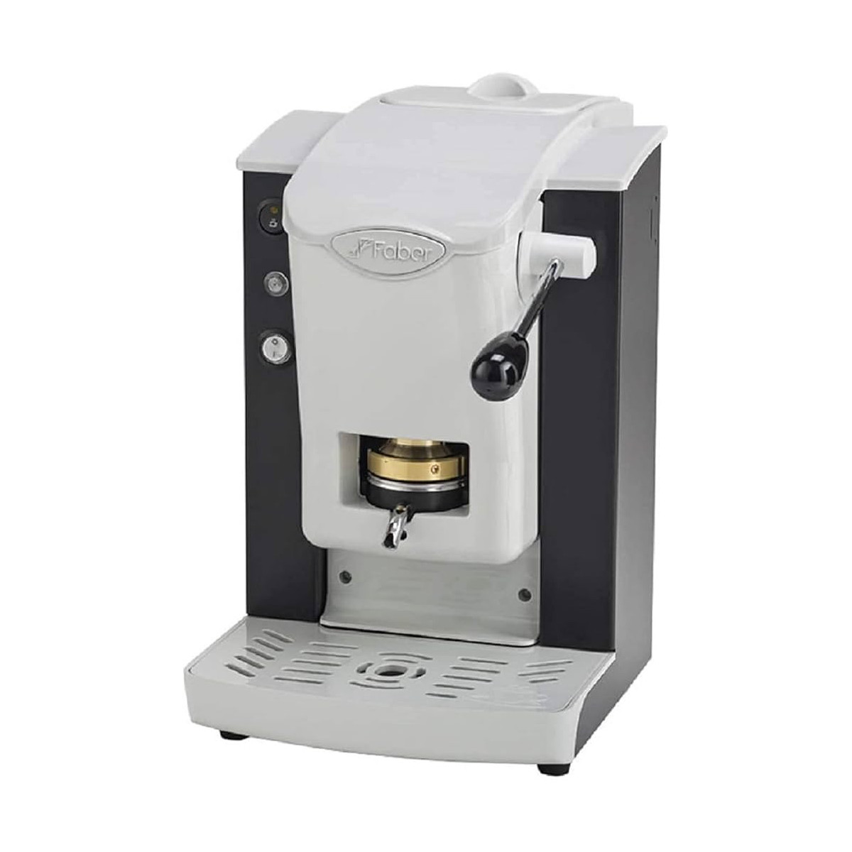 Faber Slot Plast Lite Kaffeepadmaschine 44mm Weiß