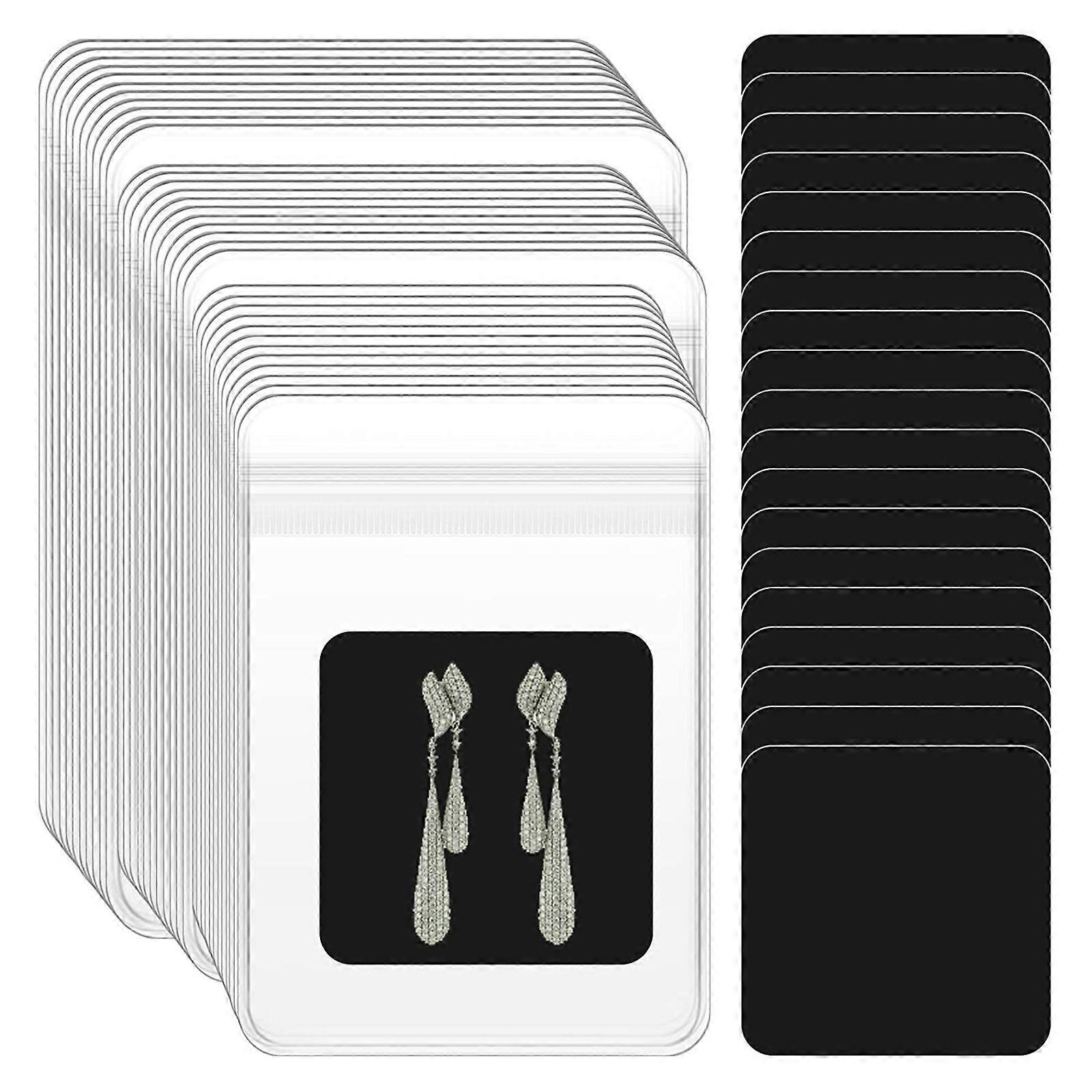 Packung Mit 120 Dicken Pvc-aufbewahrungsbeuteln, Transparent Und Selbstverschließend, Ideal Für Reisen Und Schmuck.