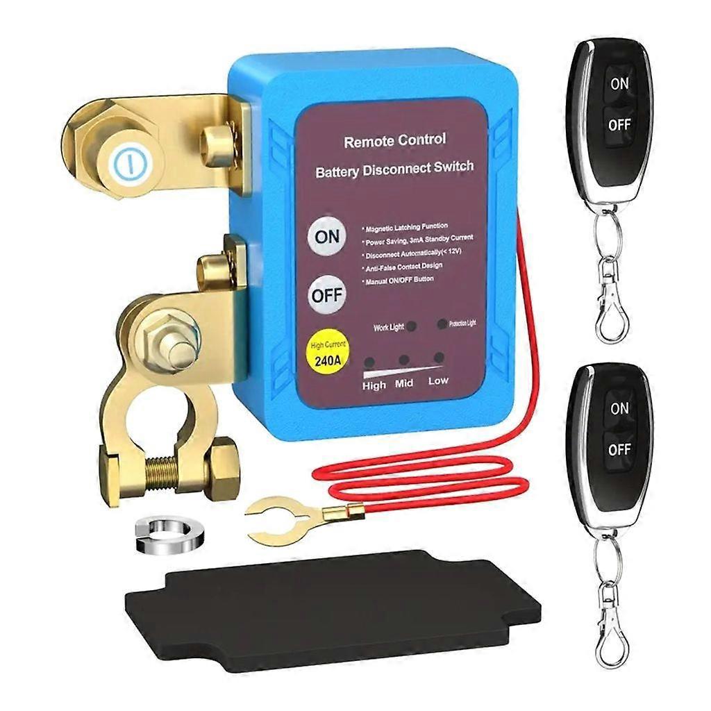 Automatischer Stromabschalter, Batterieschalter, Fernbatterietrennung