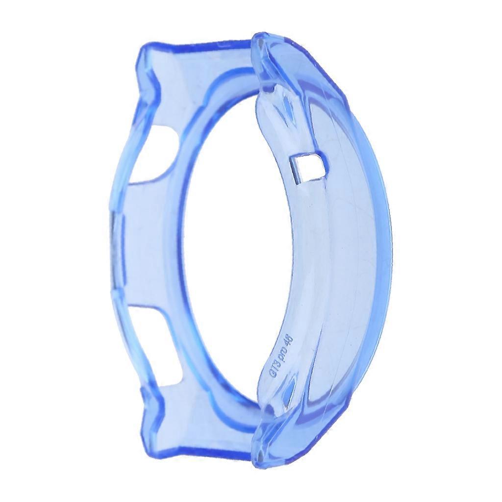 Weiche Tpu-hülle Mit Vollflächigem Displayschutz Für Huawei Gt3 Pro 46 Mm Und 43 Mm Smartwatch – Blau