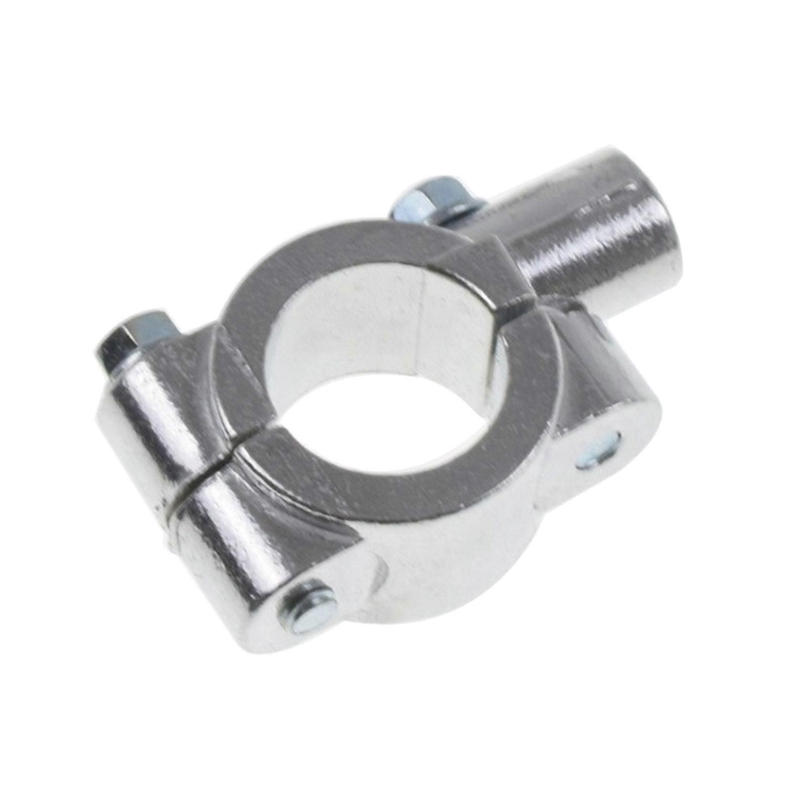 Motorradlenkerhalterung 10 Mm 8 Mm, Spiegelhalterungsadapter – Silber
