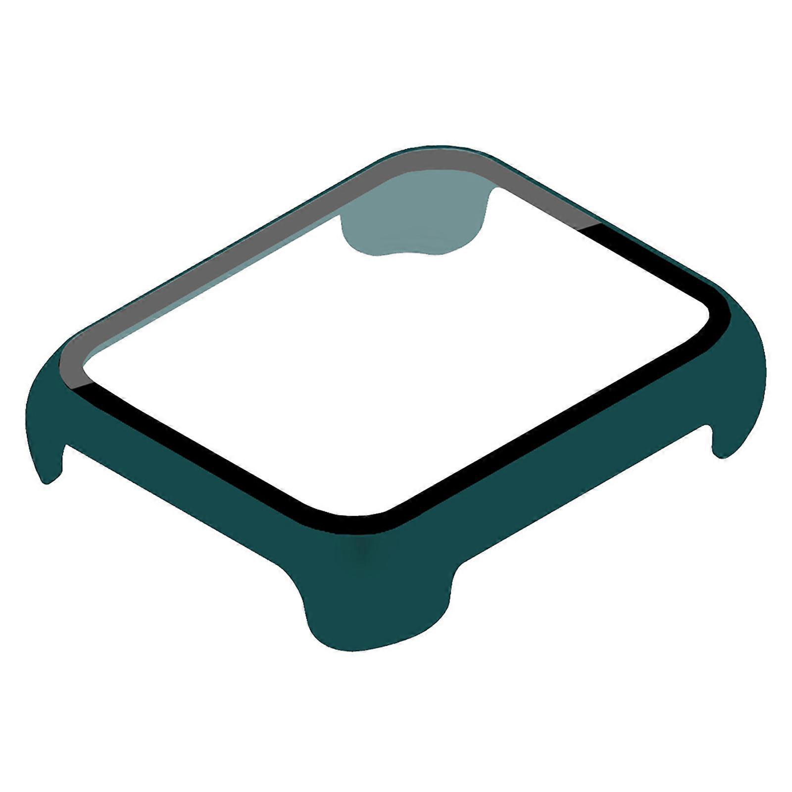 Kratzfeste Displayschutzhülle Für Apple Watch Series 2 42/46 Mm, Einteilige Hülle – 42 Mm – Grün