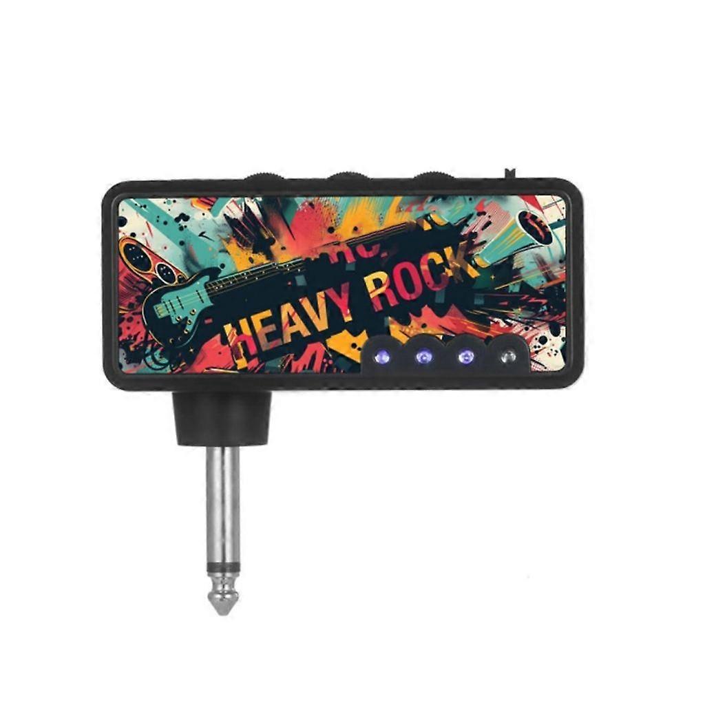 Miniatur-gitarren-kopfhörerverstärker, Usb-aufladbar, Mit Hervorragendem Klang