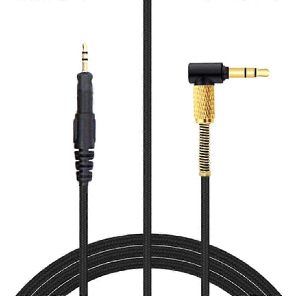 3,5 Mm Auf 2,5 Mm Geflochtenes Headset-kabel Für M40x/m50x/m60x/m70x Kopfhörer