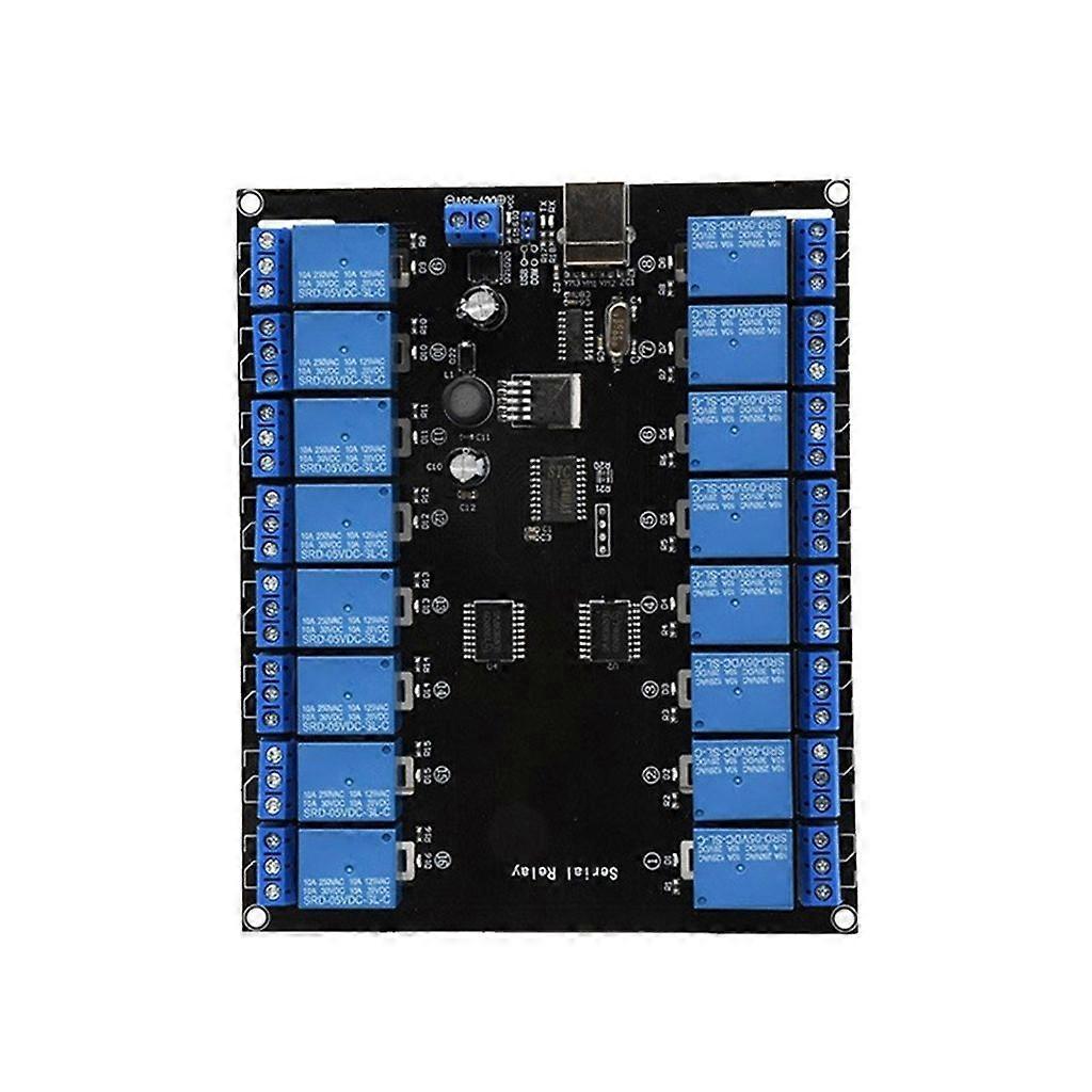 Dc7v-38v 16-kanal-relaismodul Elektronische Relais Plattenoptokoppler-isolation