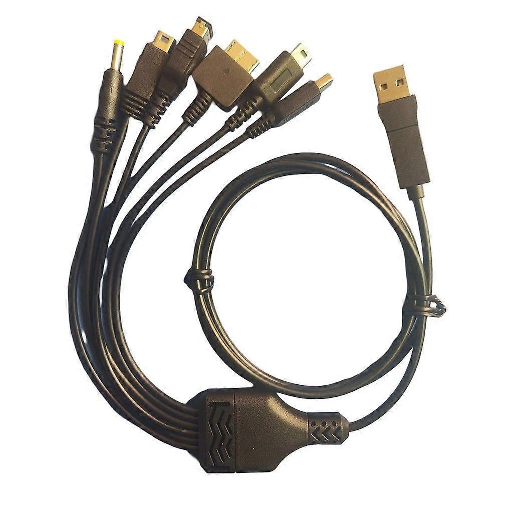 Universelles 6-in-1-usb-c-ladekabel Für Handheld-spielkonsolen Und Gaming-geräte