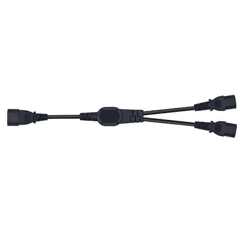 Us-standard 3-pin Iec320 C14 Auf 2xc13 Y-splitterkabel Für Laptops Und Computer