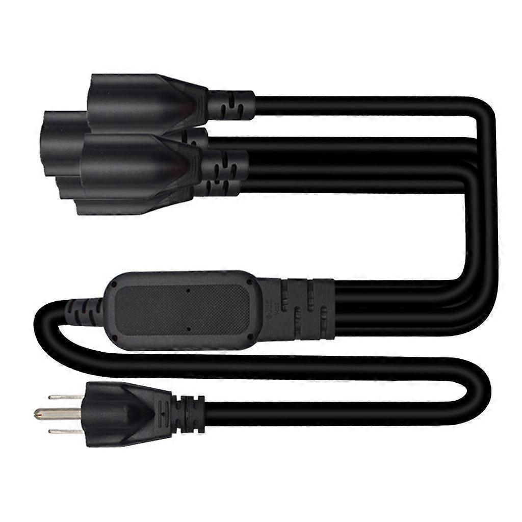 Nema 5-15p Stecker Auf 5 Stück 5-15r Netzkabel Für Notebooks Und Laptops, 47 Zoll