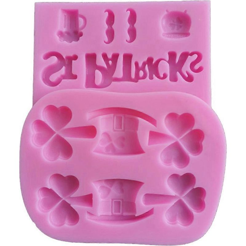 Set Mit 2 Dreiblättrigen, Blumenhutförmigen Dessertformen Für Cupcakes Und Andere Süßspeisen. Backutensil.