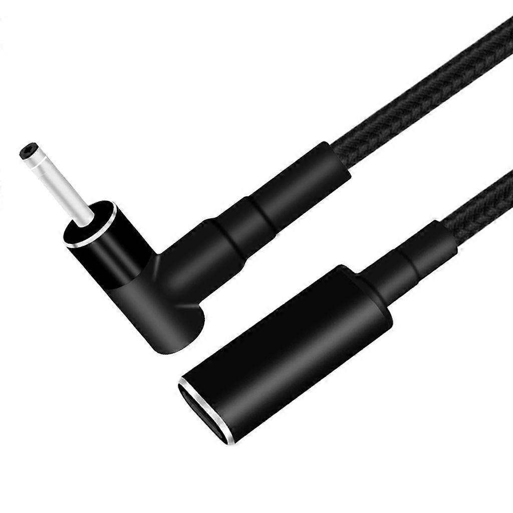 Schnellladekabel Usb-c Auf 4,0 X 1,7 Mm 20 V 5 A 100 W Für Notebooks