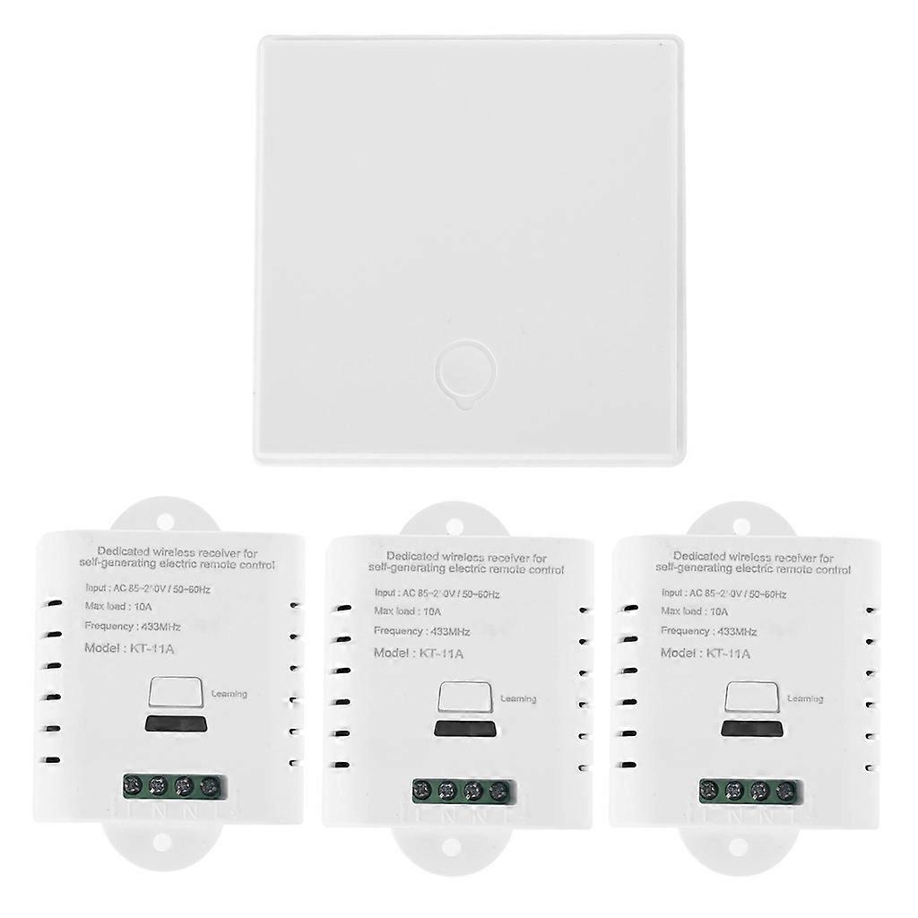 Autarkes Drahtloses Empfängermodul Mit 1/2/3-tastenschalter Für Tv-lampe Ac85-250v-c-