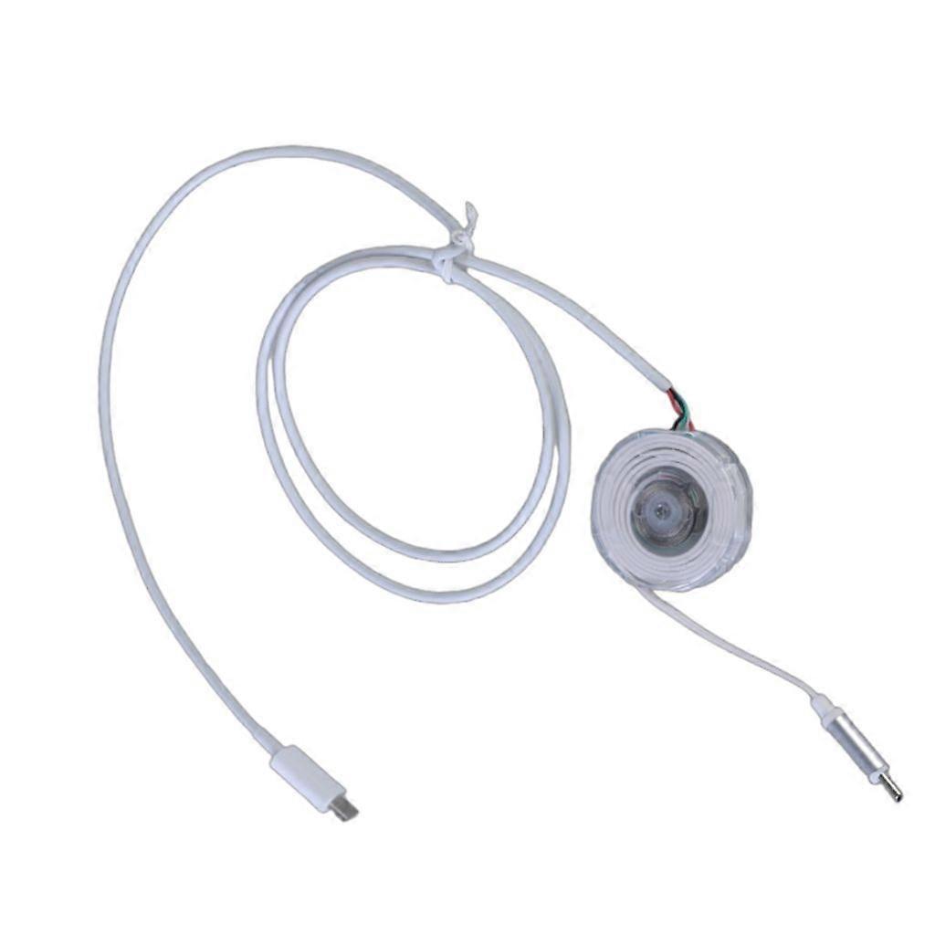 Einziehbares Usb-c-ladekabel Mit 65 W Und 480 Mbit/s Datenübertragung Für Smartphones