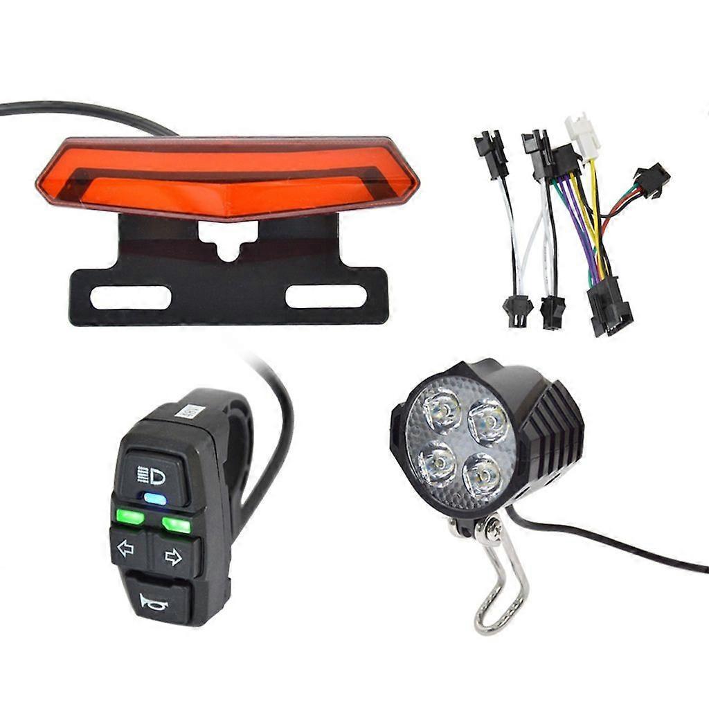 Schalterknopf Am Lenker Eines Elektrofahrrads, Scheinwerferknopf, Bremsknopf, 24–48 V