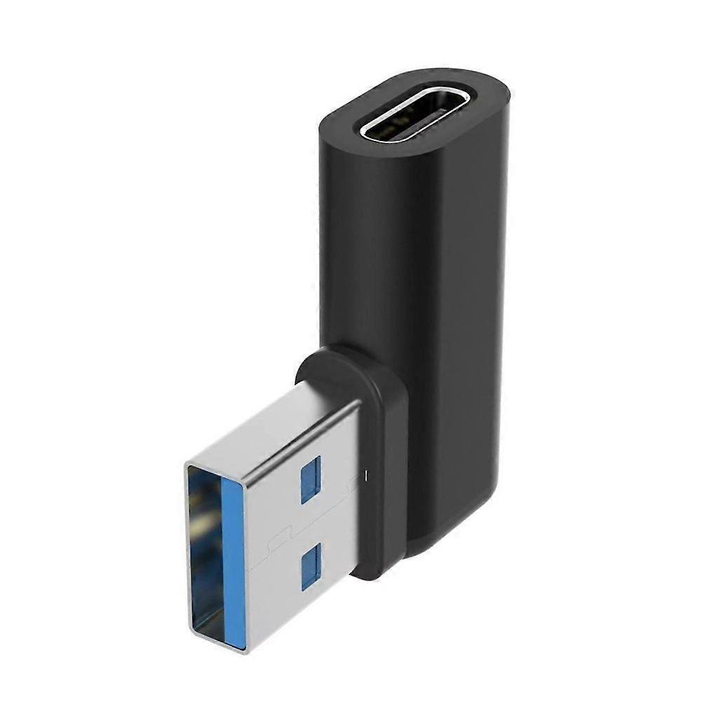 90-grad-usb-3.0-adapter (stecker Auf Typ-c-buchse) Für Schnelle Datenübertragung Am Laptop