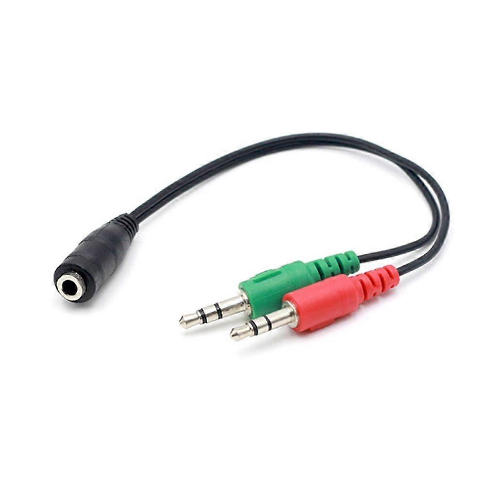 Headset-mikrofon-splitterkabel Für Pc 3,5-mm-kopfhörer-soundadapterkabel