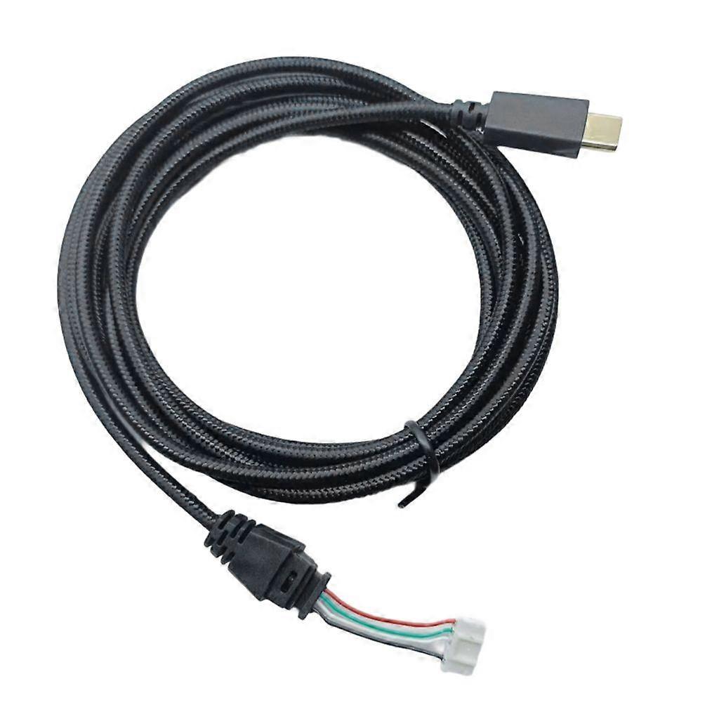 Langlebiges Stereo-usb-c-kopfhörerkabel Für Rog Delta/rog Deltas Headsets
