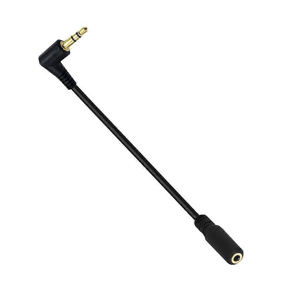 High Fidelitys 3,5-mm-klinkenstecker Auf Klinkenbuchse, Abgewinkeltes Audio-adapterkabel Für Kopfhörer