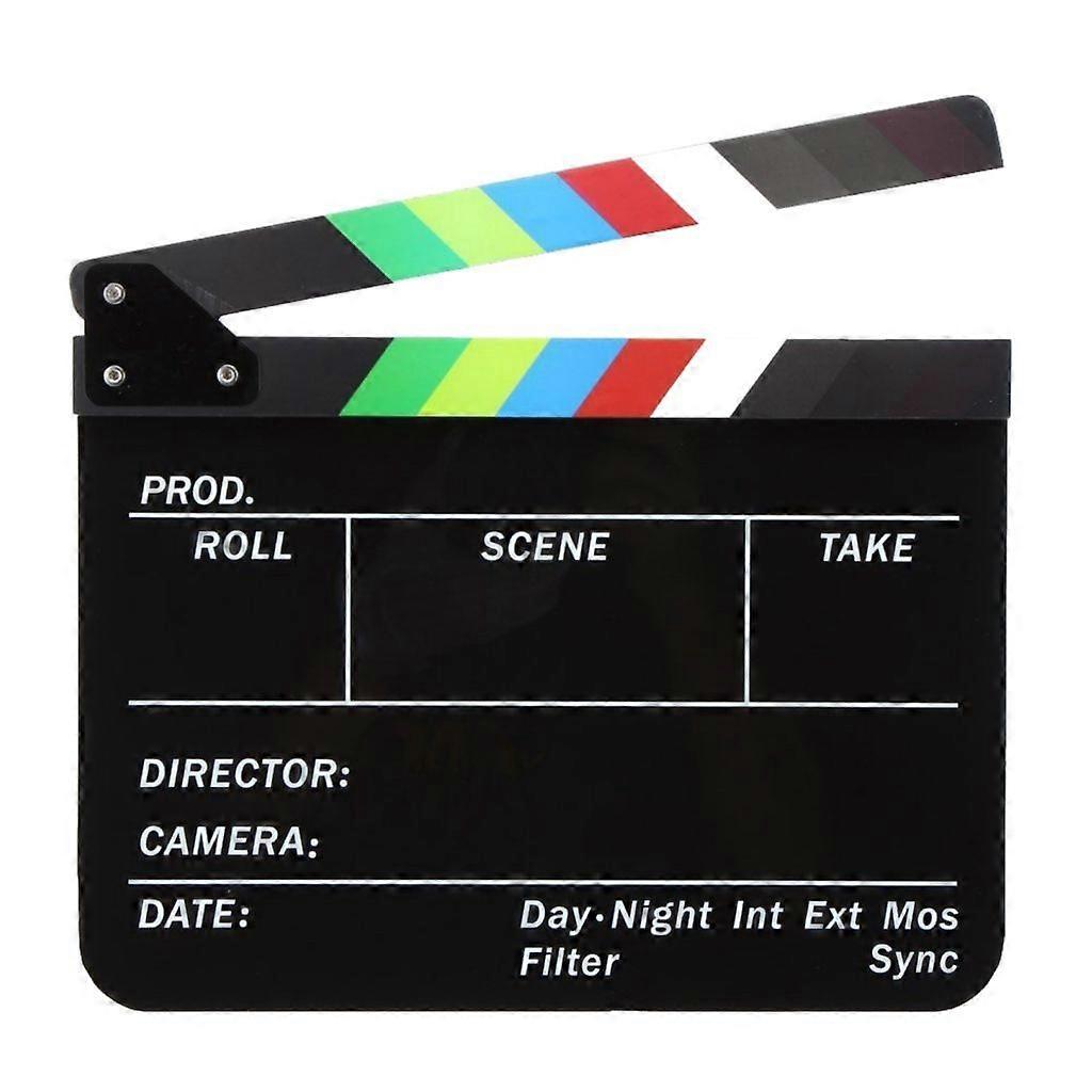 Trocken Abwischbare Filmklappe Für Filmregisseure Und Videoproduktion