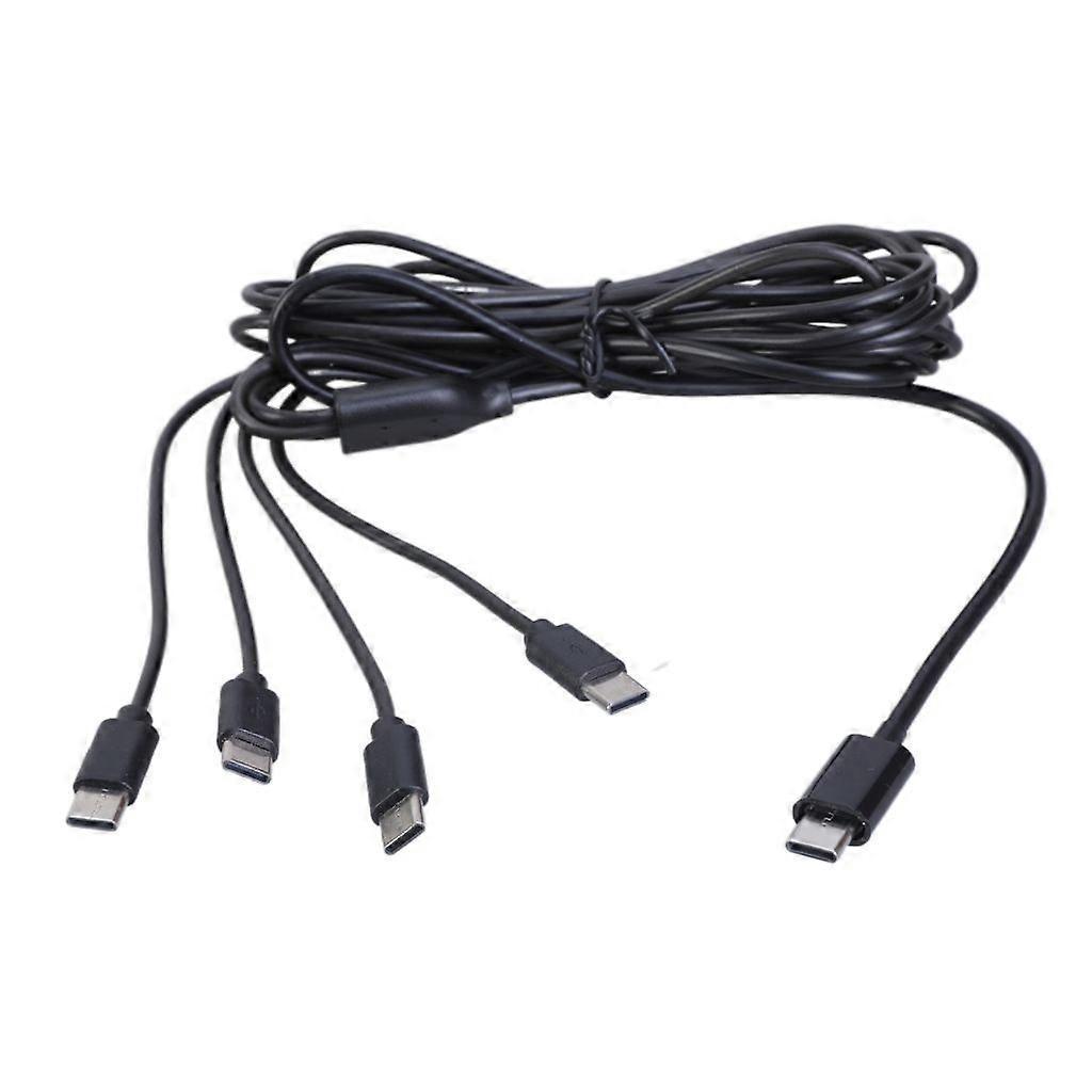 4-in-1 Usb-c-ladekabel Für Mobiltelefone, Laptops, Tablets Und Mehr