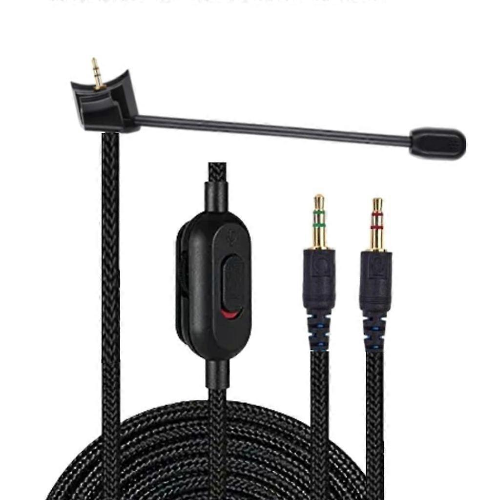 3,5-mm-auf-2,5-mm-kabel Mit Mikrofonarm Und Lautstärkeregler Für Qc35- Und Qc35ii-kopfhörer