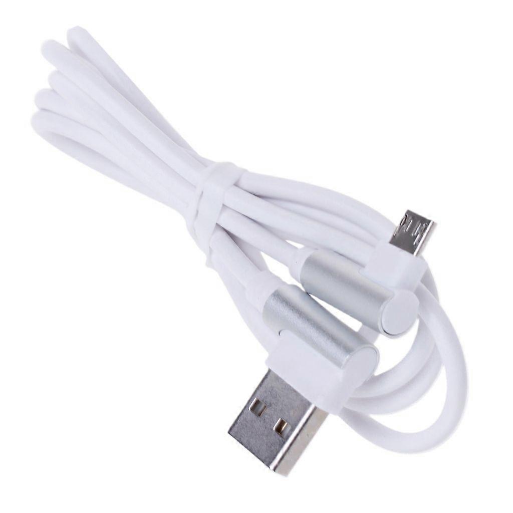Rechtwinkliges Usb-auf-usb-5-pin-kabel Mit Schnelllade- Und Synchronisationsfunktion Für Smartphones