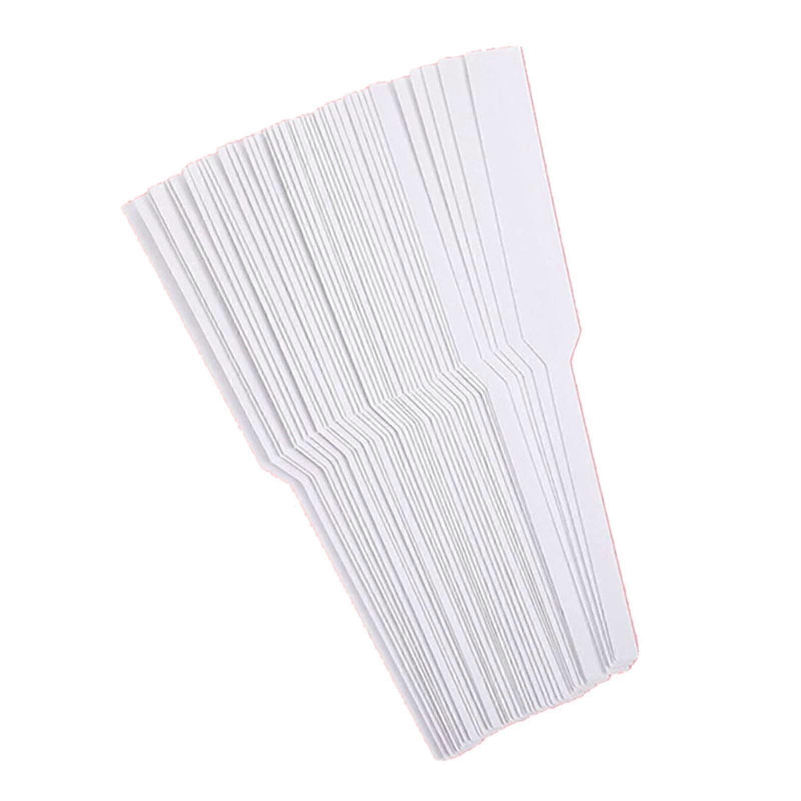 Einweg-duftteststreifen, 100 Stück/set, Weißes Löschpapier Für Ätherische Öle, Für Dufttests In Der Aromatherapie