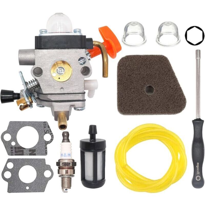 Hippotech Vergaser C1q-s174 Für Stihl Fs87 Fs90 Fs100 Fs110 Fs130 Hl90 Hl95 Hl100 Ht100 Ht101 Km90 Km100 Km110 Sp90 Vergaserabschaltung Ersetzt 4180-120-0610