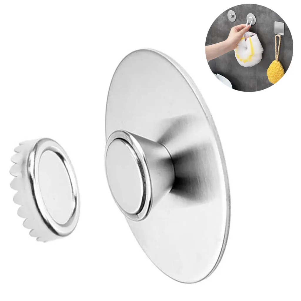 Seifenhalter Mit Magnet, Edelstahl Magnet Seifenhalter Punch Free Wand Seifenschale Drain Seifenhalter Kreativ Seife Sparer Für Badezimmer