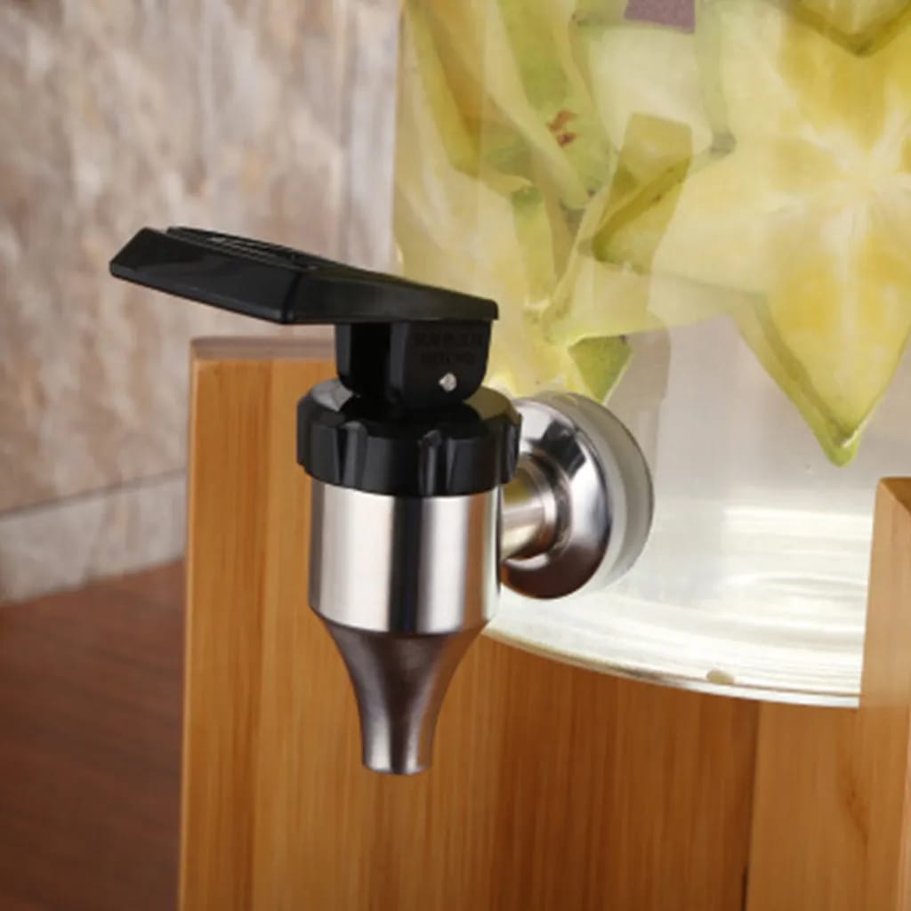 Wein Bier Wasserhahn Drehzapfhahn Getraenkespender 304 Edelstahl 16mm