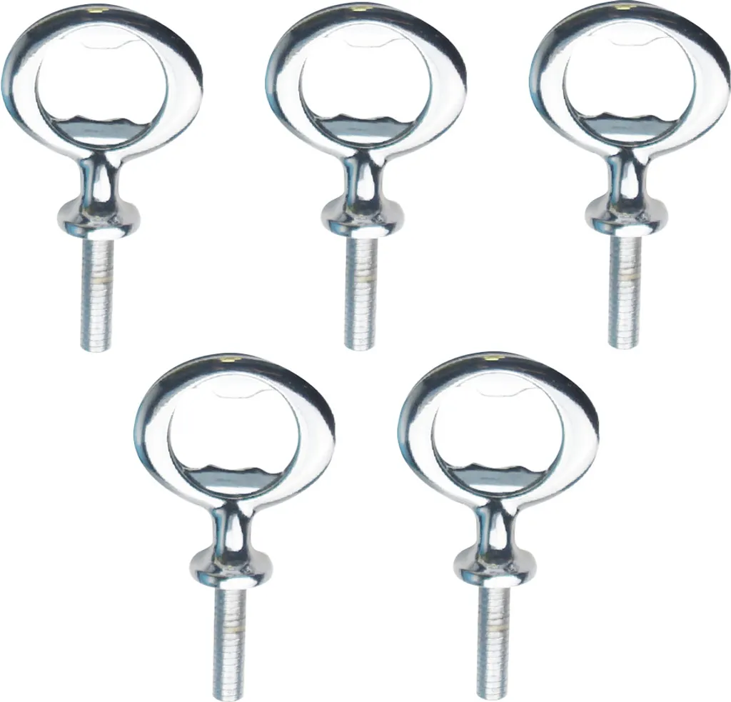 Flaschenöffner Aus Metall, Blanker Edelstahl, Flache Flaschenöffner-einsätze, Bieröffner-hardware Mit Gewinde, Silber
