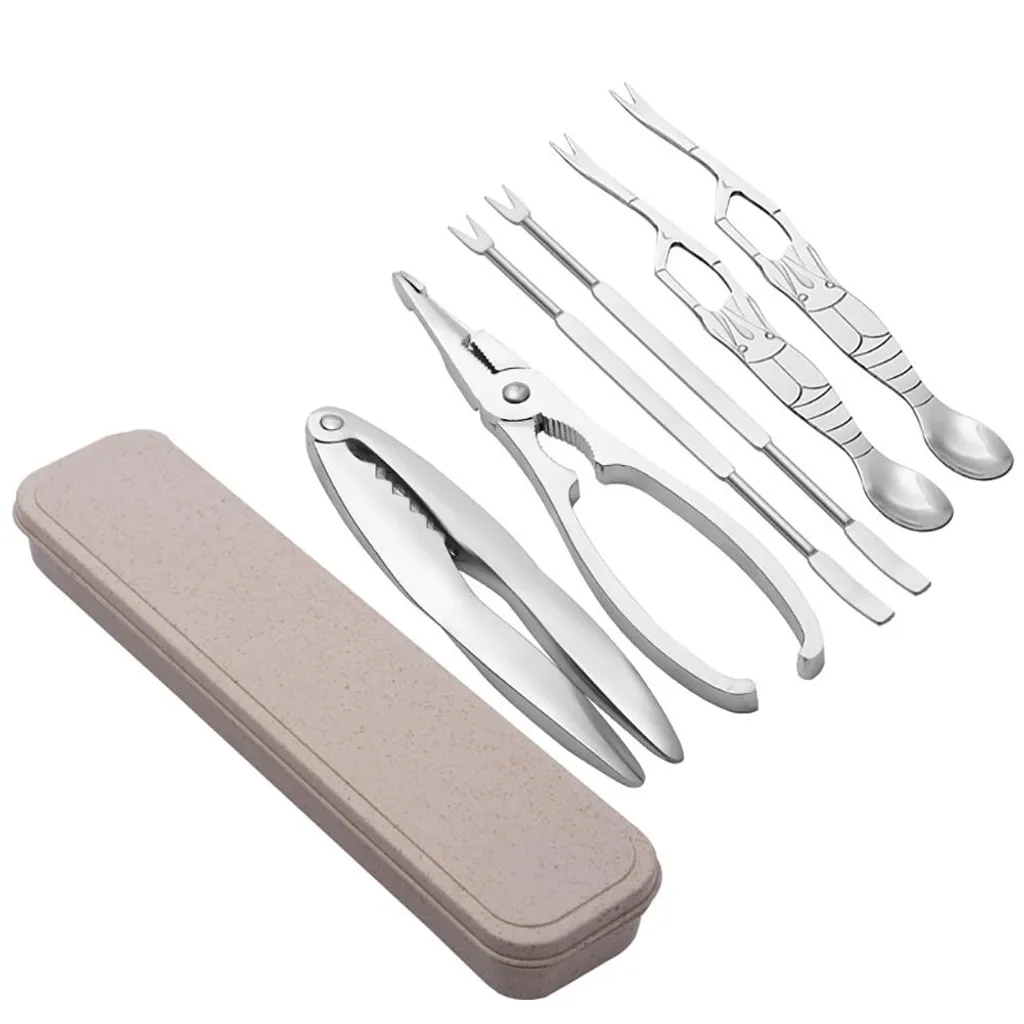 Stück Nussknacker, Edelstahl Nußknacker Walnüsse Haselnuss Zinkdruckguss Walnussknacker Haselnussknacker Gabeln Profesioneller Nutcracker Geeignet Nüsse Oder Schalentiere - Silber,