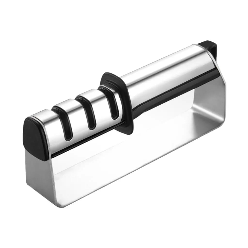 Neuer Edelstahl-messerschärfer Küchenhelfer-schärfstein Multifunktionaler Diamantschneide-gemüseschärfartefakt