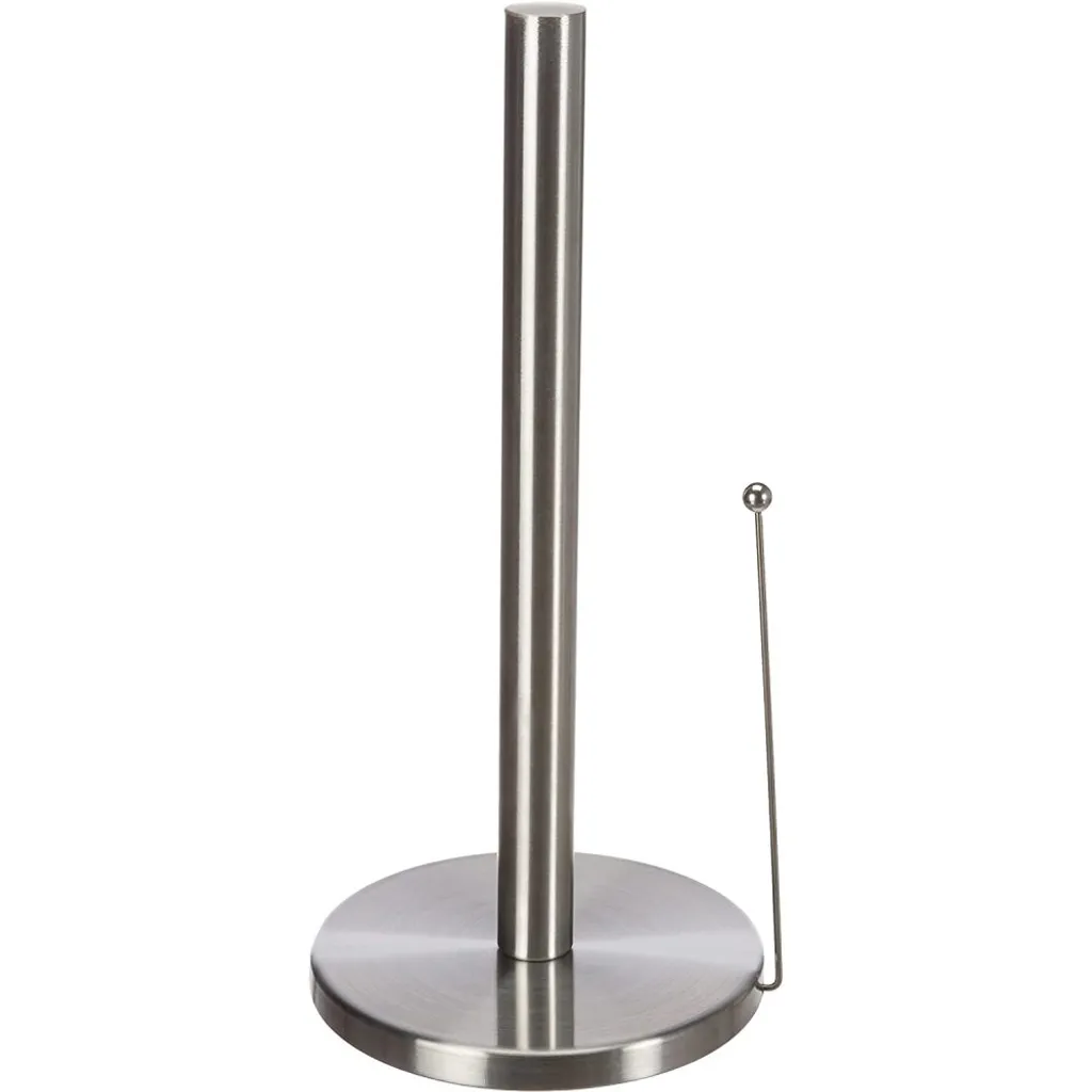 Küchenrollenhalter Aufrechter Küchenrollenhalter Küchenrollenhalter Vertikal Küchenrollenhalter Edelstahl Küchenrollenhalter Kein Bohren Geschenkpapier - 33cm (silber)