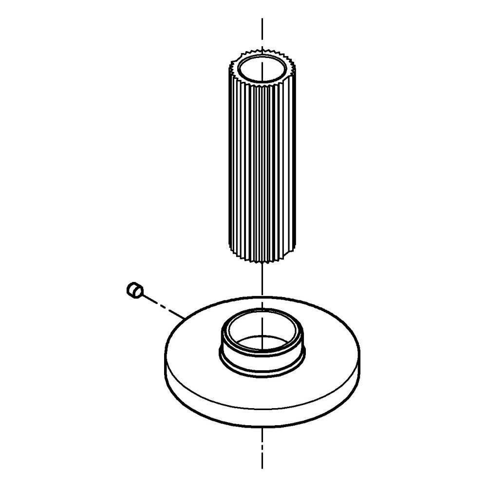 Grohe Rosette 101351, Supersteel