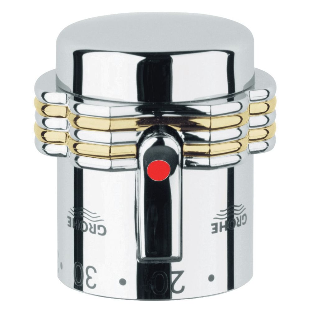 Grohe Temperaturwählgriff Clova, 38 Grad C Sicherheitssperre, Aranja/gold, 47256ag0