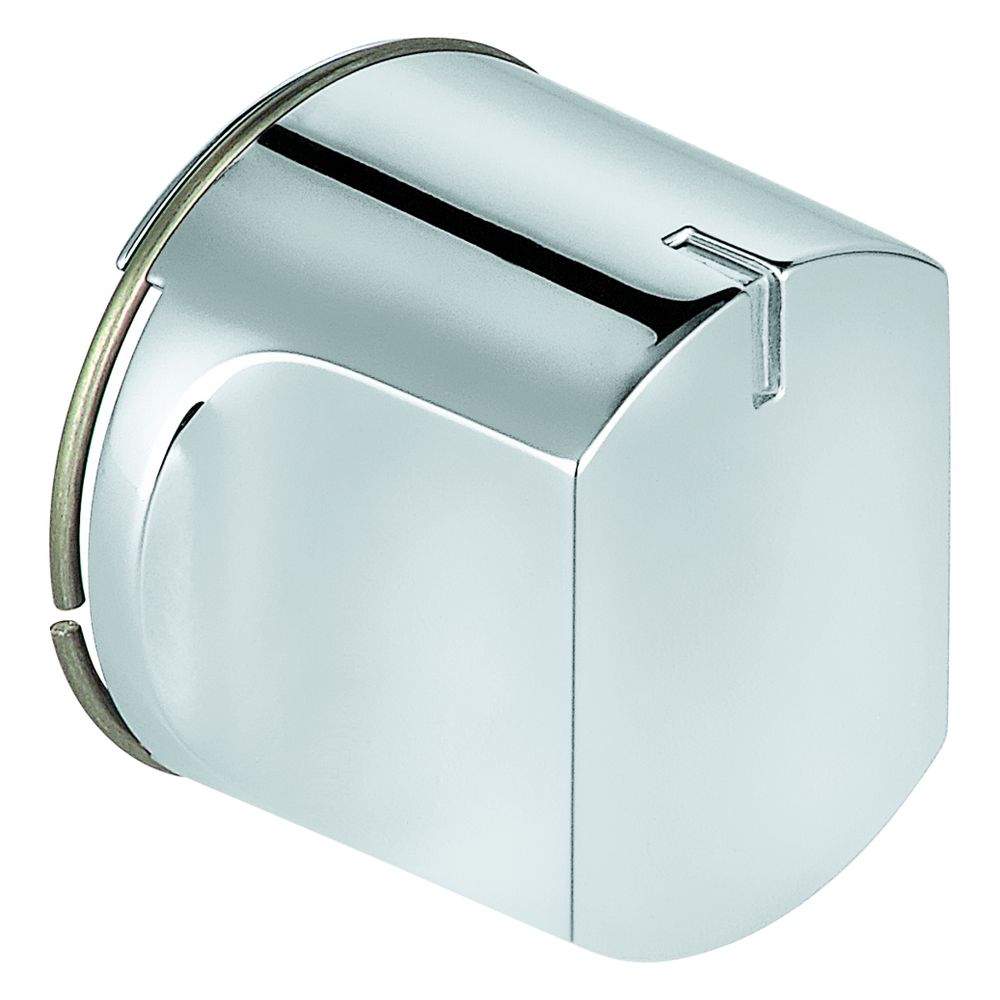 Grohe Umstellknopf Rund Für Einhandmischer-fertigmontageset Mit 3-wege Umstellung, Satin Steel, 48447ms0