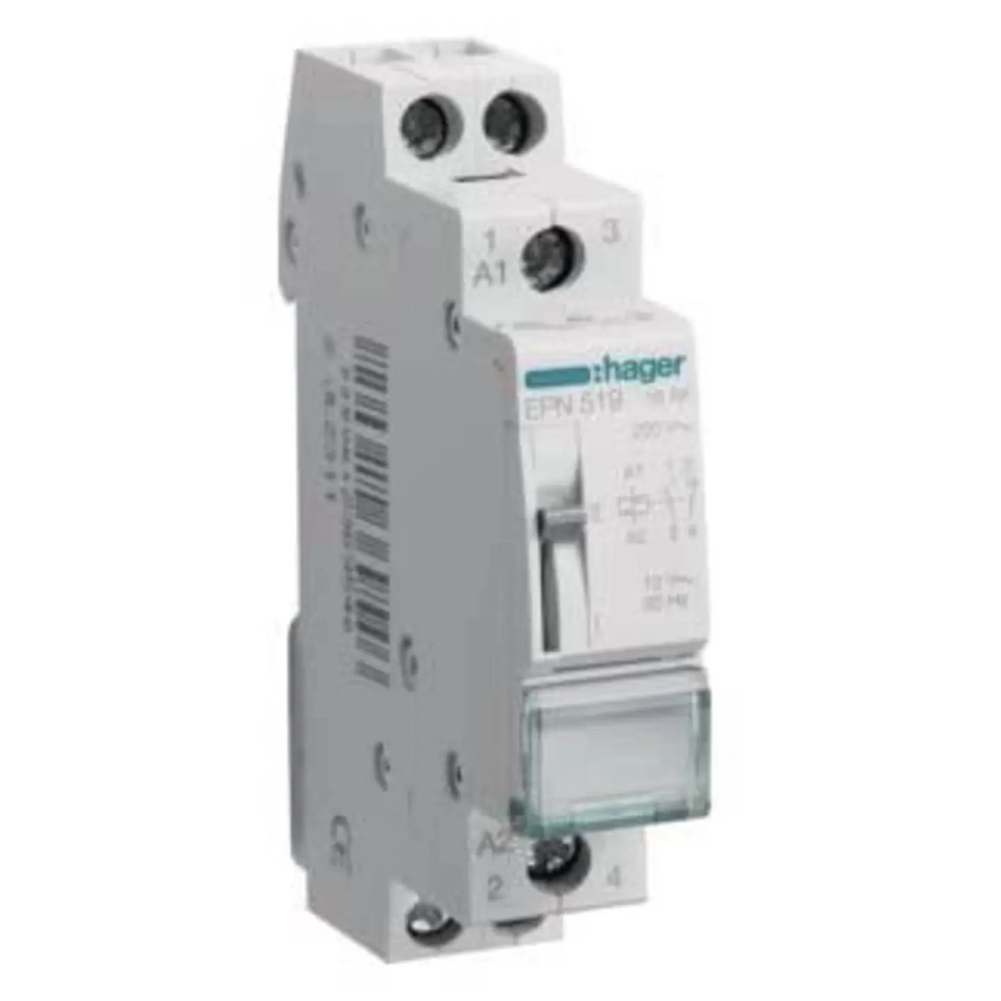 [neuwertig] B-ware Hager Stromstoßschalter Fernschalter Hutschiene Mechanischer Schalter Epn519 12 V