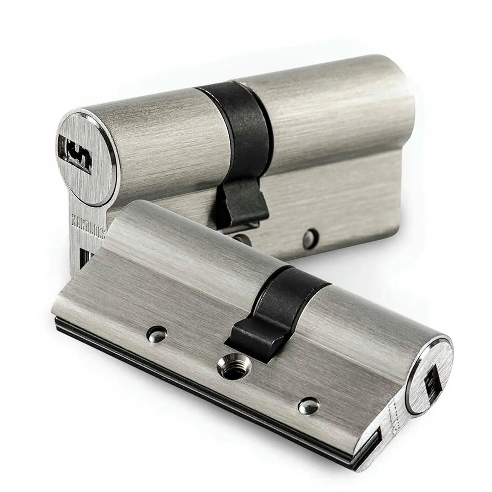 Schloss Handlock R15 Vernickelt Bruchsicher Bohrschutz
