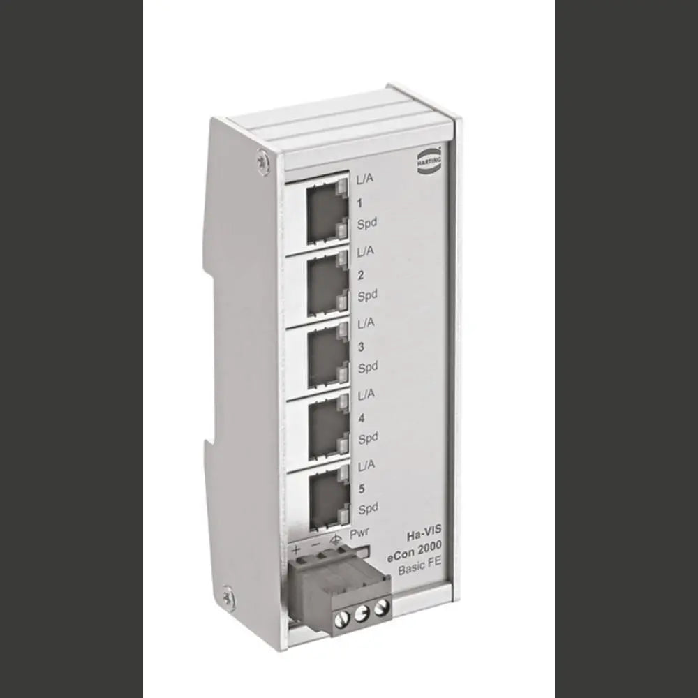 [neuwertig] B-ware Harting Switch Verteiler Ethernet Umschalter Industrial Fast Ethernet Unmanaged