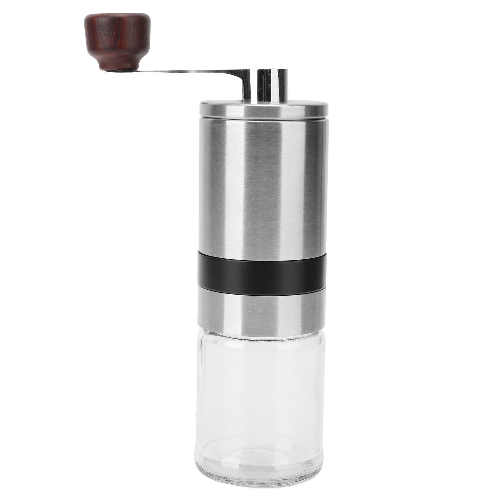 Manuelle Kaffeemühle Mit 6 Einstellbaren Mahlgraden, Mini-tragbare Kaffeemühle Mit Griff.