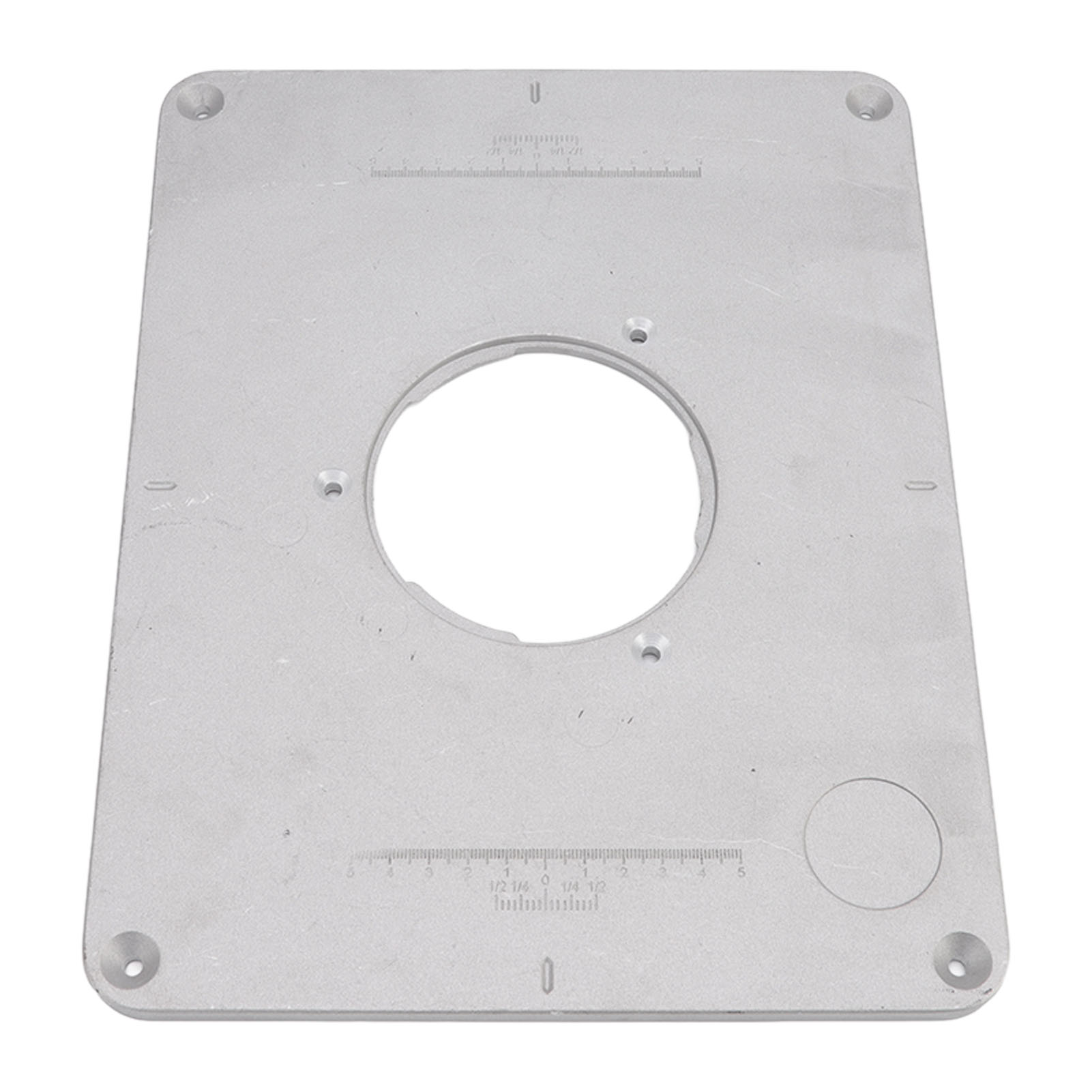 1/64 Zoll Aluminiumlegierung Frästisch-einsatzplatte Mit Einsatzring, Bosch 1617 Holzbearbeitungswerkzeug