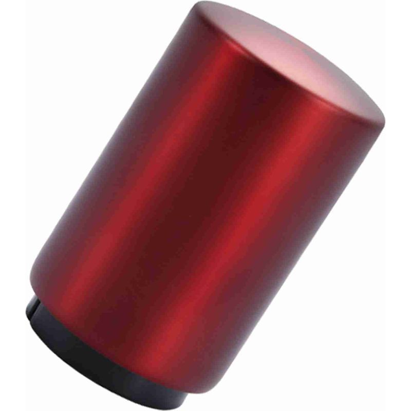 Automatischer Magnetischer Flaschenöffner Aus Edelstahl, Drucköffnungswerkzeug Für Bierflaschen, Gläser Und Andere Getränke, Rot.